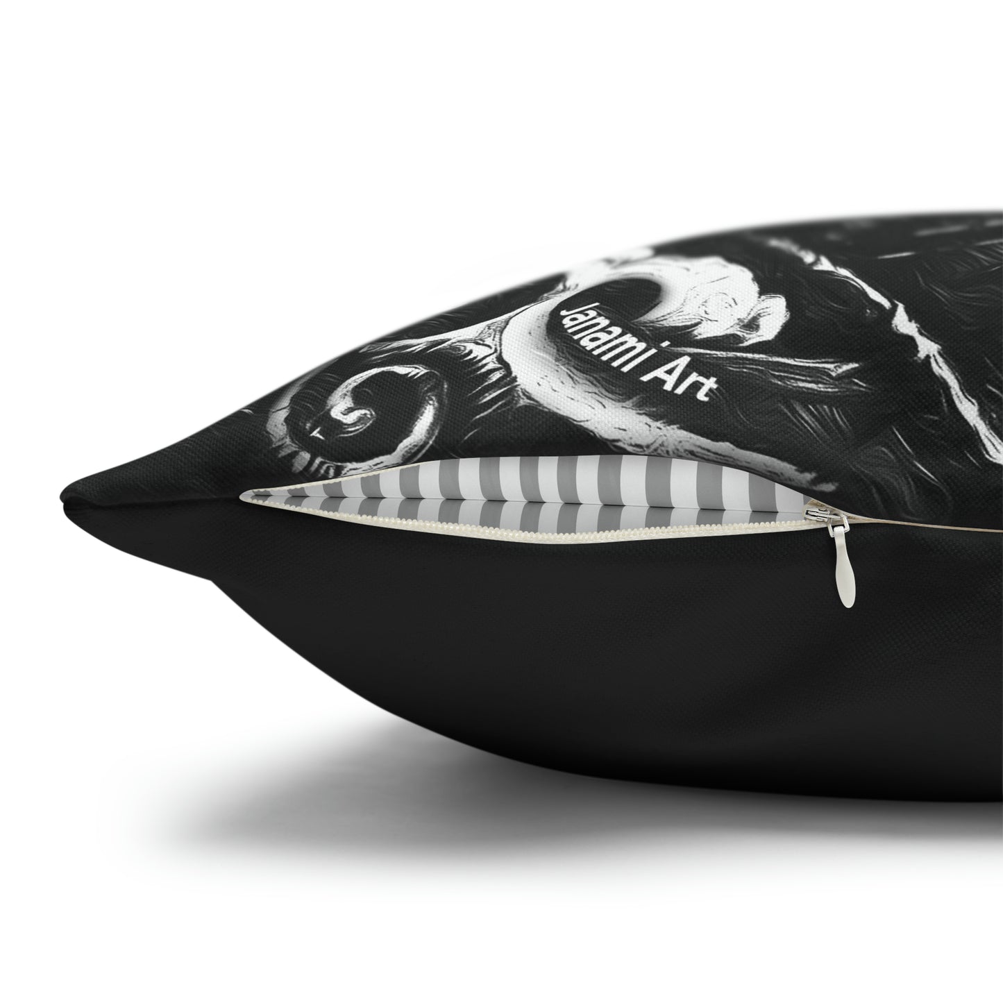 Pillowcase - koru black design