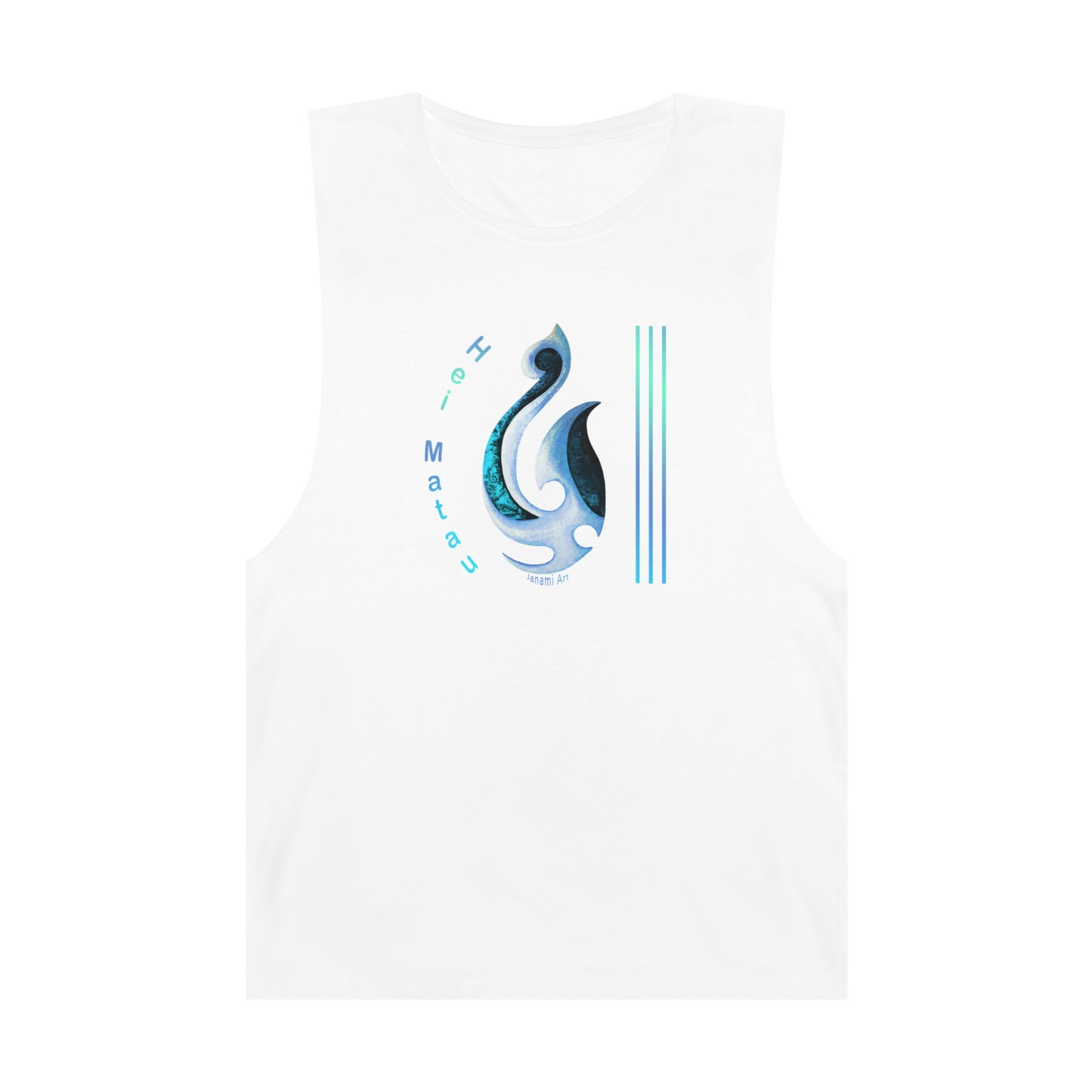 Unisex tank top - hei matau design
