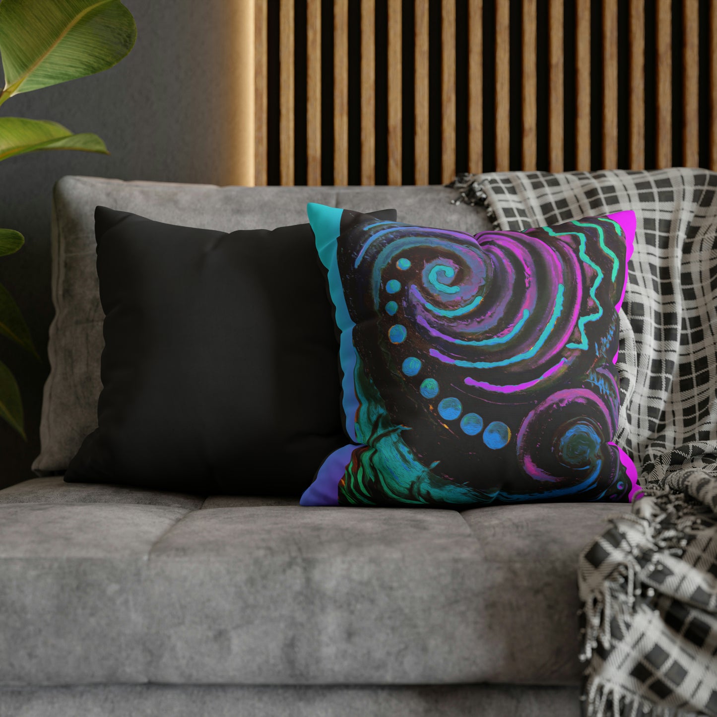 Pillowcase - koru pink design