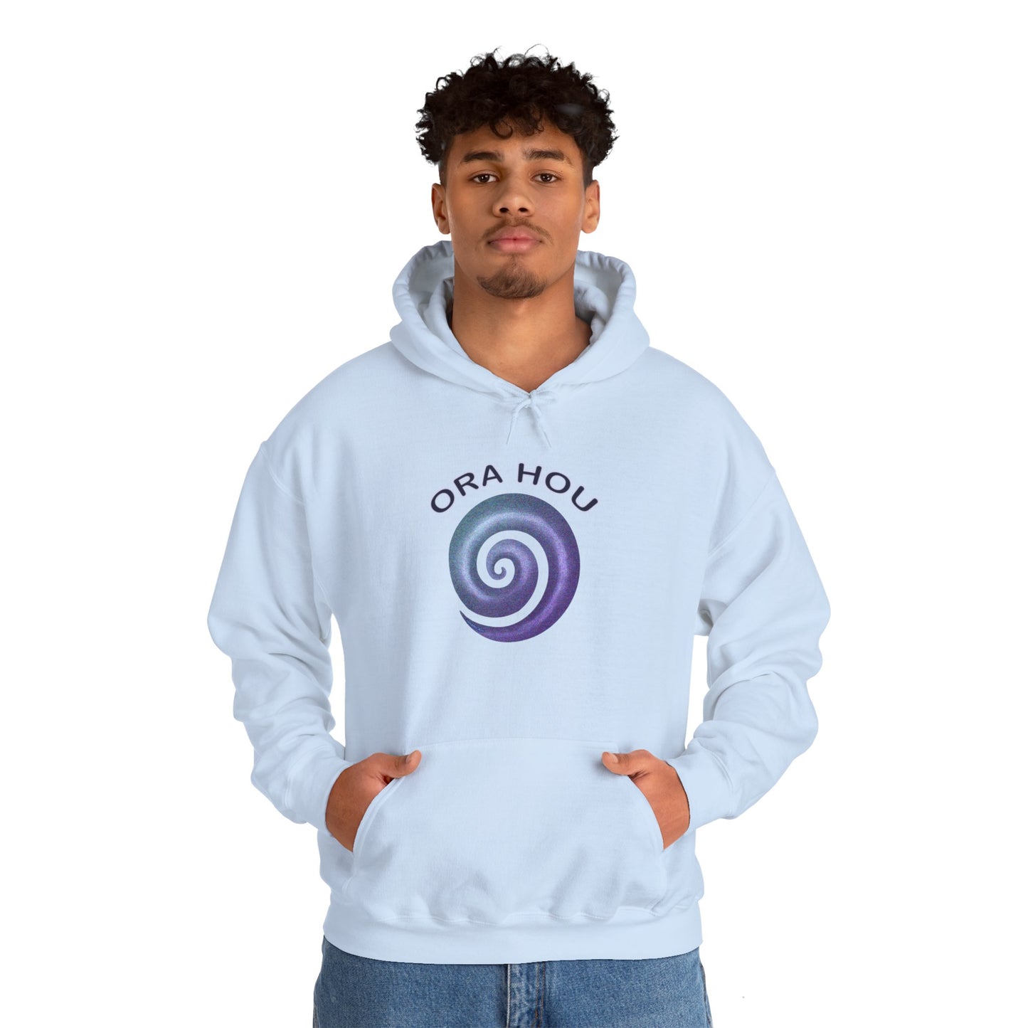 Unisex Hooded Sweatshirt - koru design