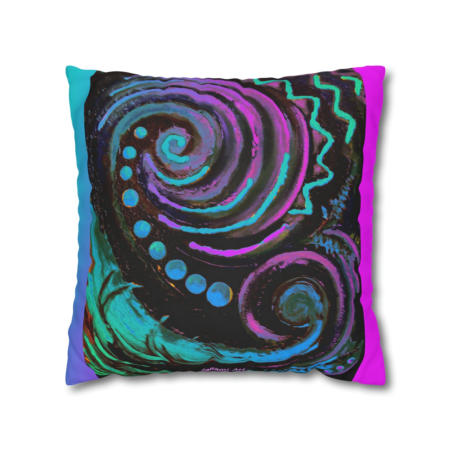 Pillowcase - koru pink design