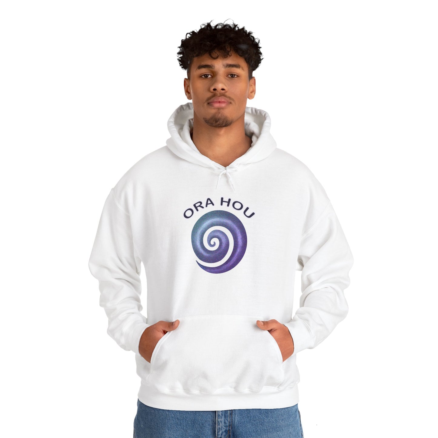 Unisex Hooded Sweatshirt - koru design