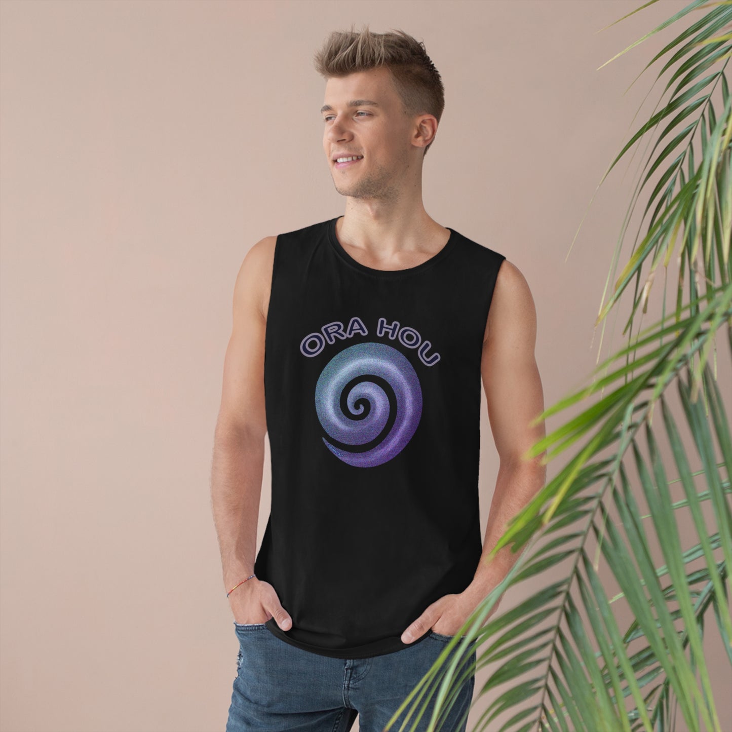 Unisex tank top - koru design