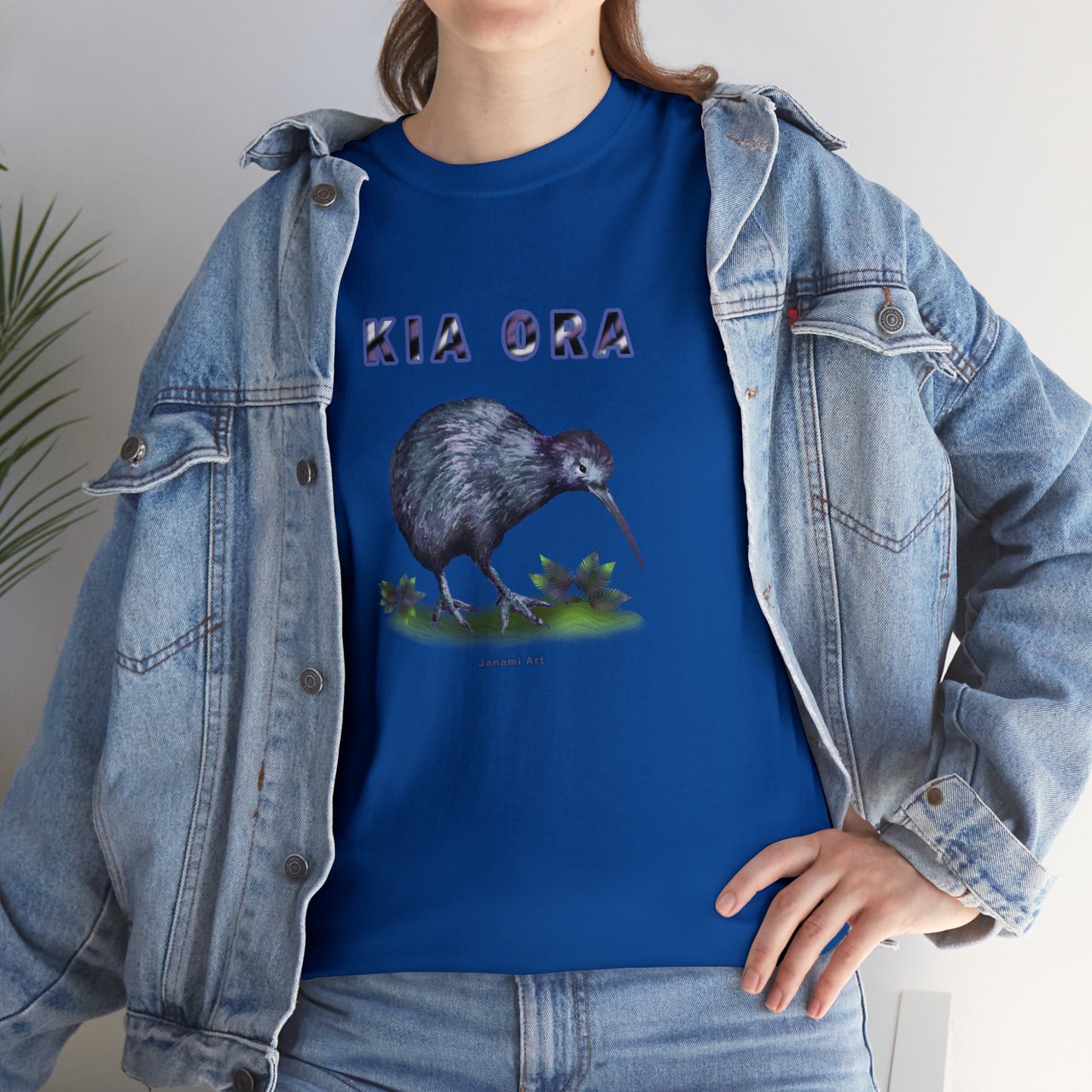 Unisex Tee - Kiwi kia ora design