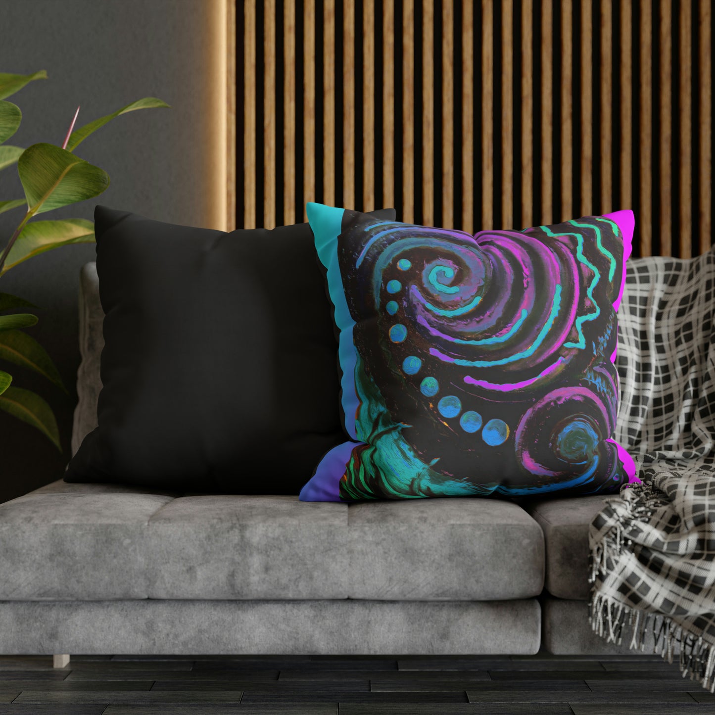 Pillowcase - koru pink design