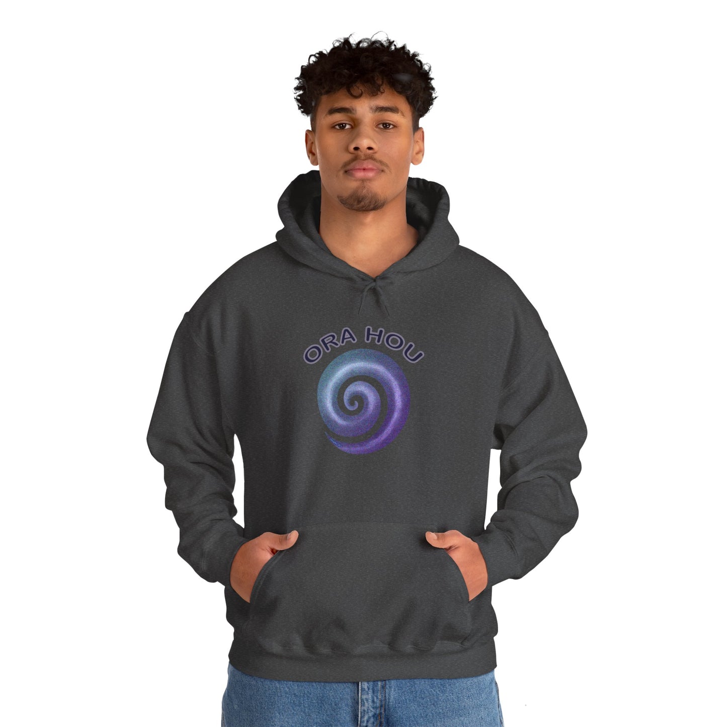 Unisex Hooded Sweatshirt - koru design