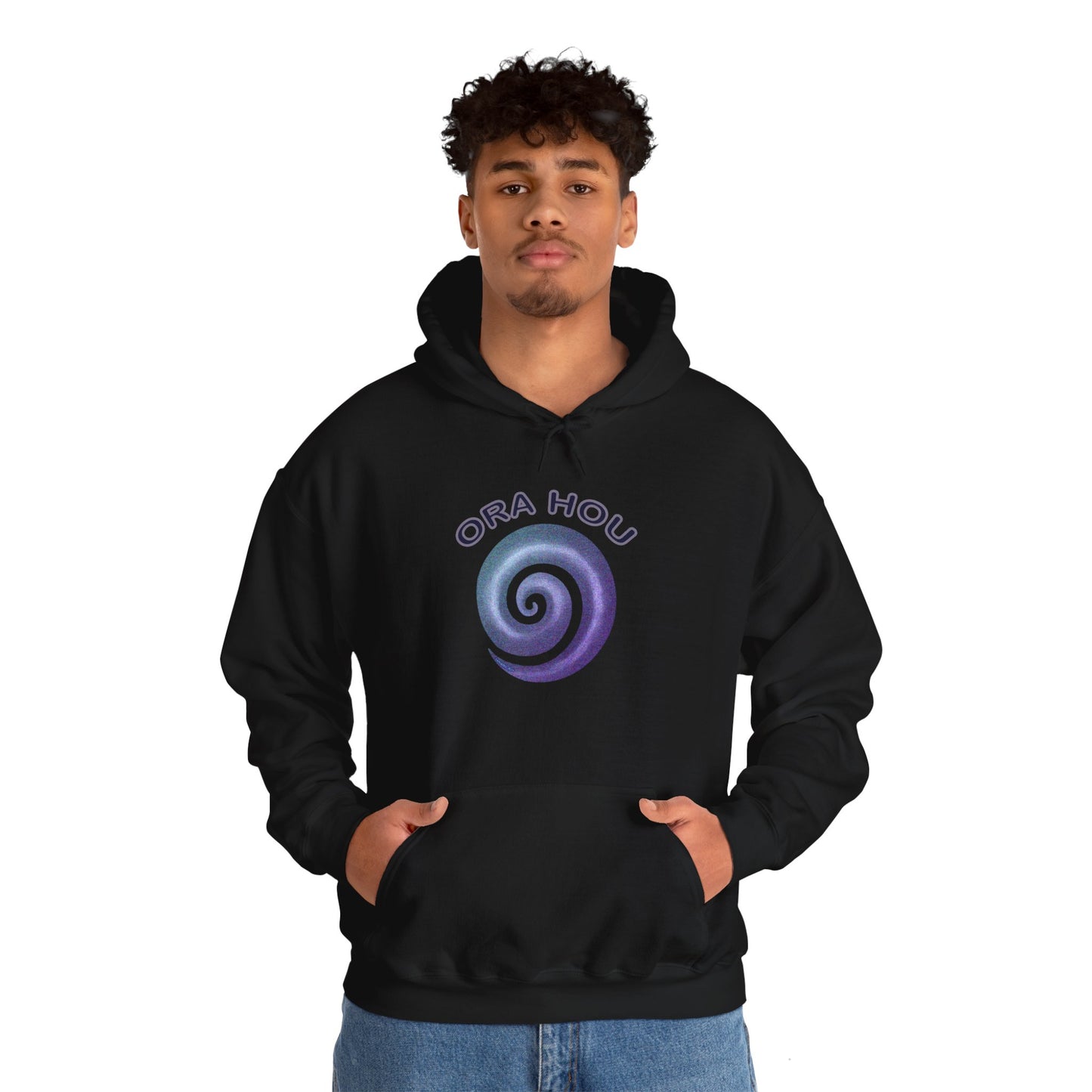 Unisex Hooded Sweatshirt - koru design