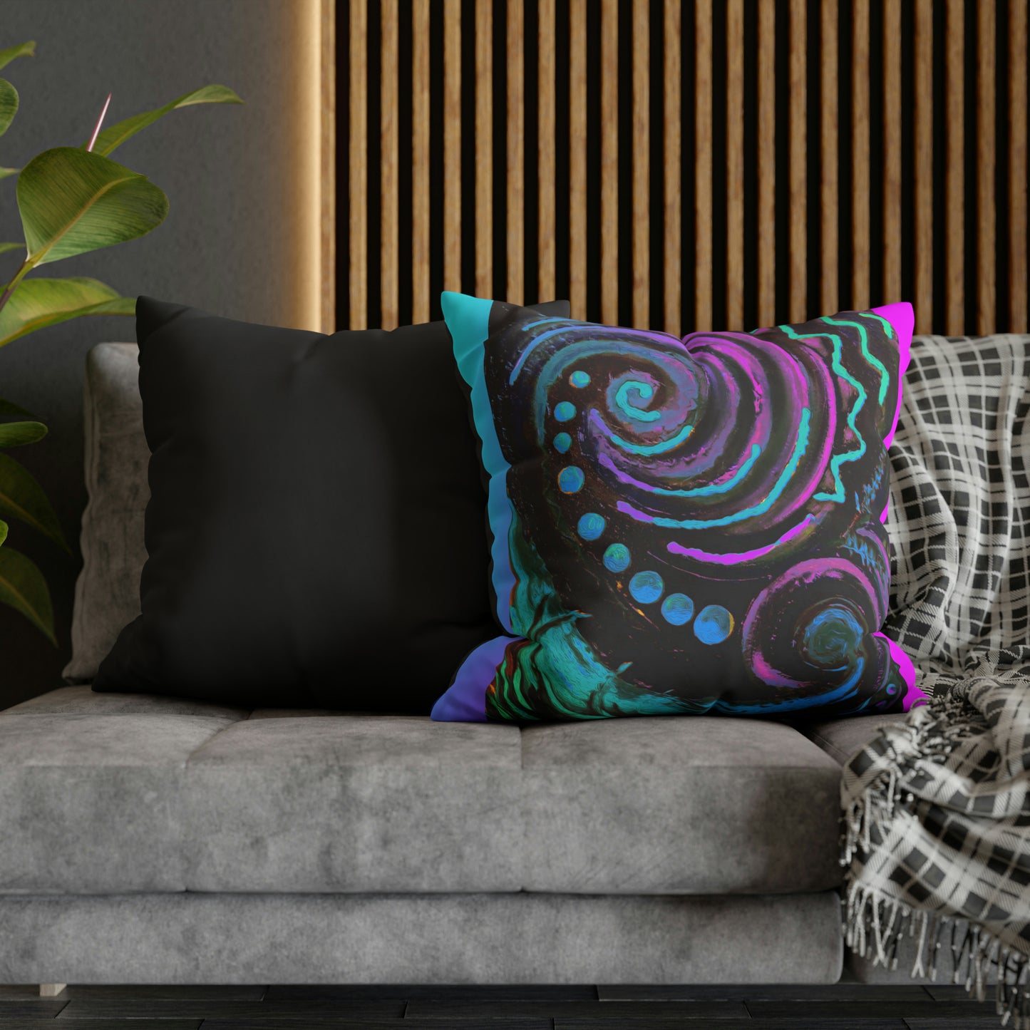 Pillowcase - koru pink design
