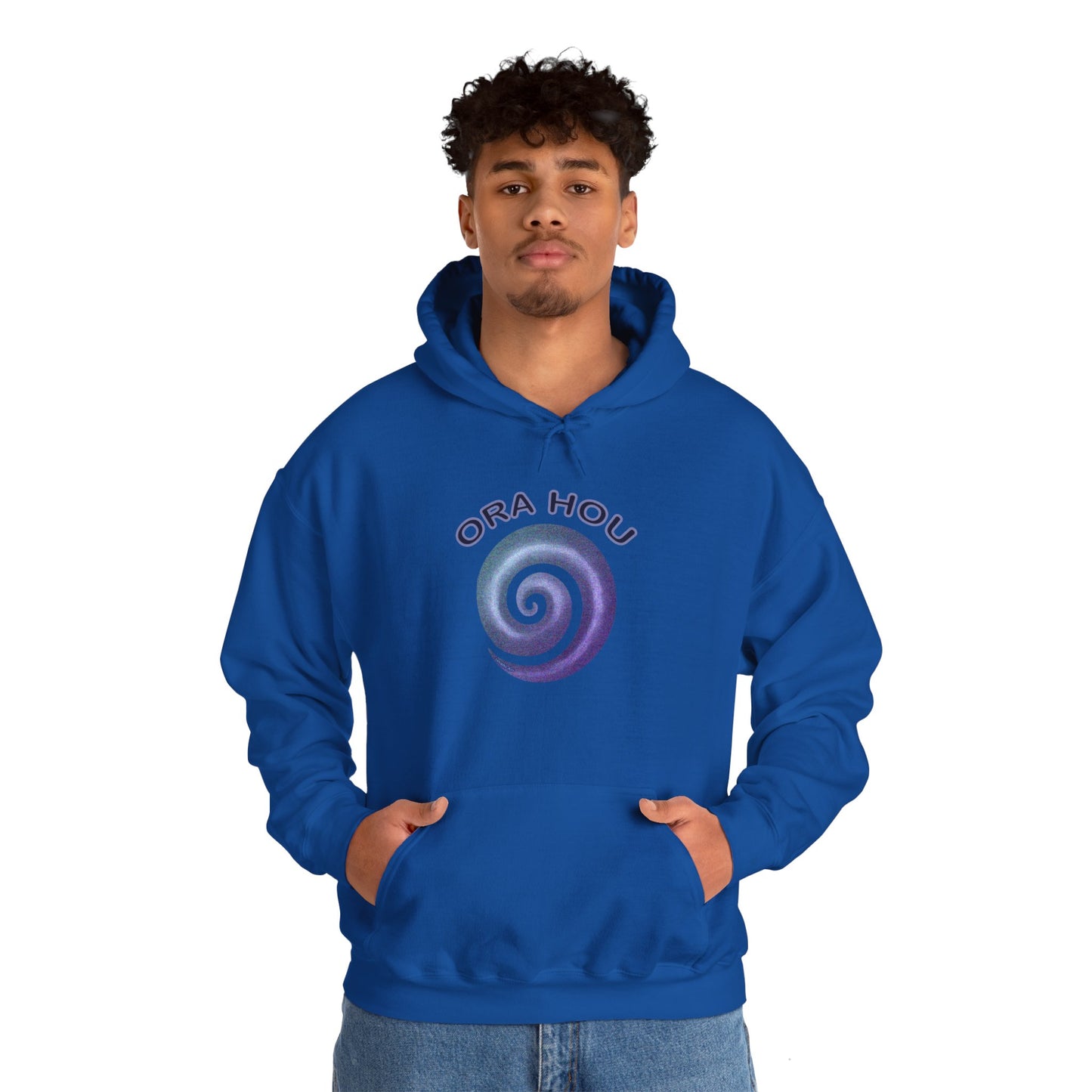 Unisex Hooded Sweatshirt - koru design