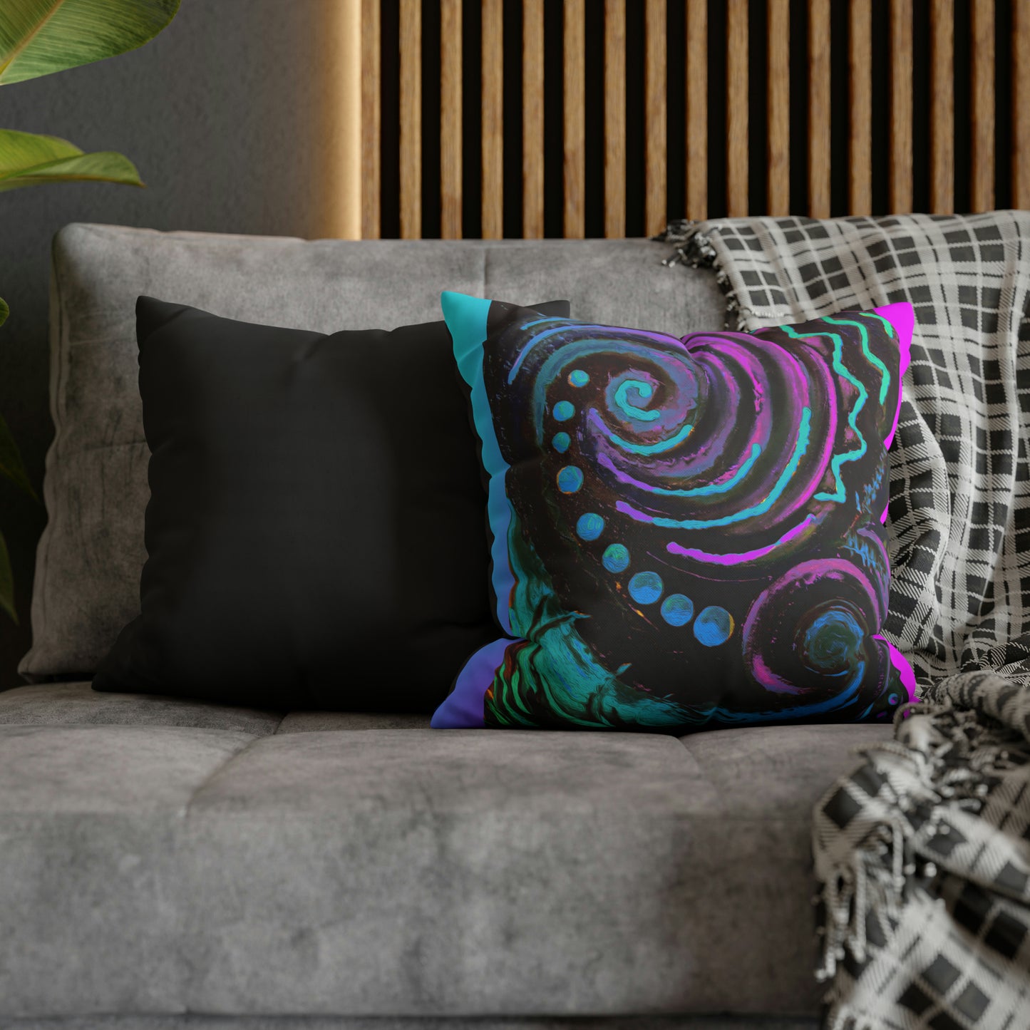 Pillowcase - koru pink design