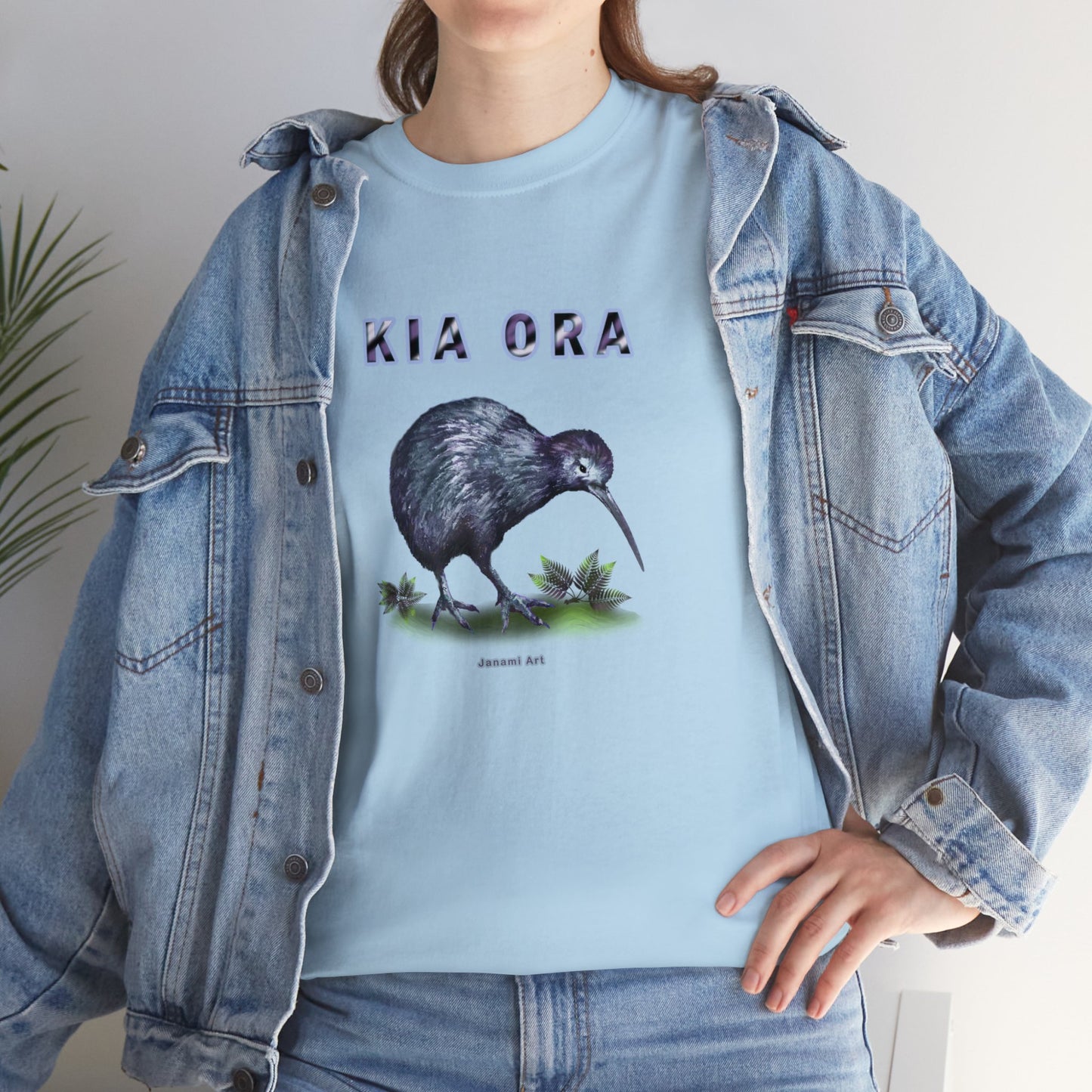 Unisex Tee - Kiwi kia ora design