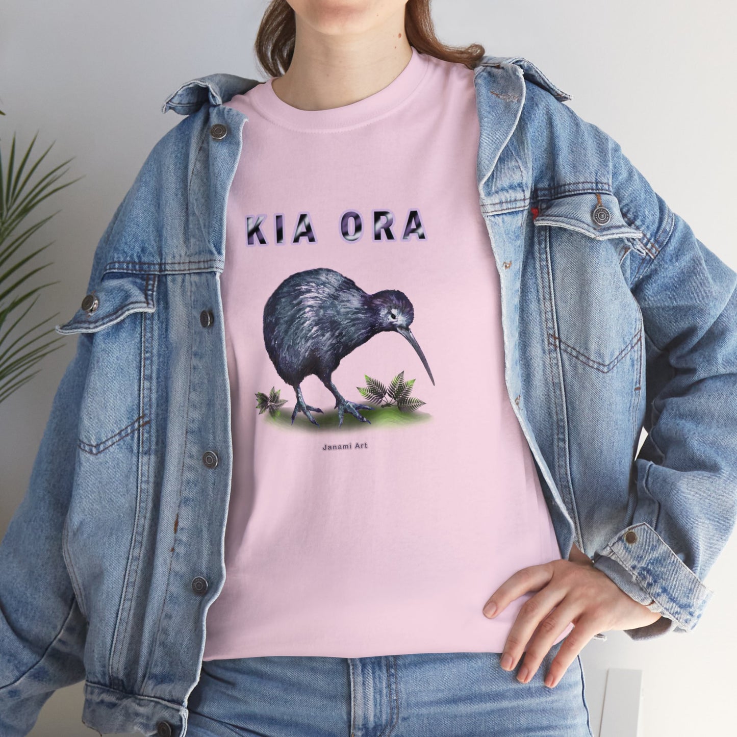 Unisex Tee - Kiwi kia ora design