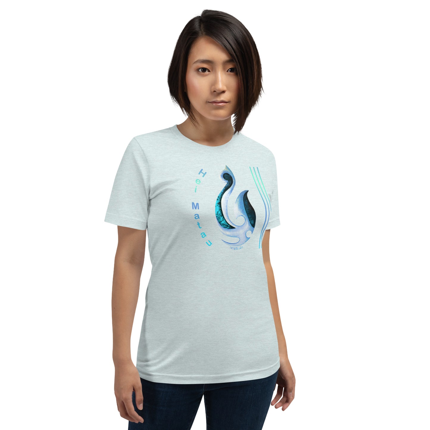 Unisex t-shirt - hei matau design