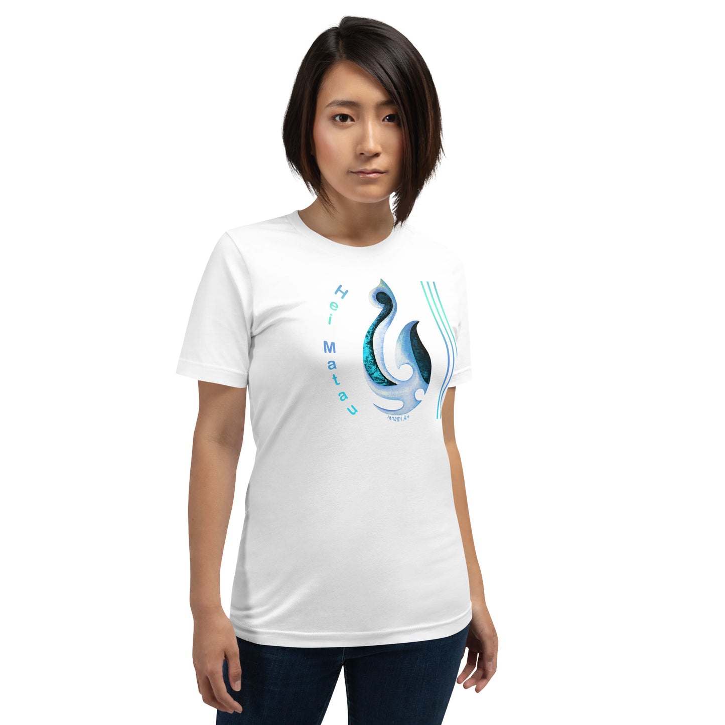 Unisex t-shirt - hei matau design