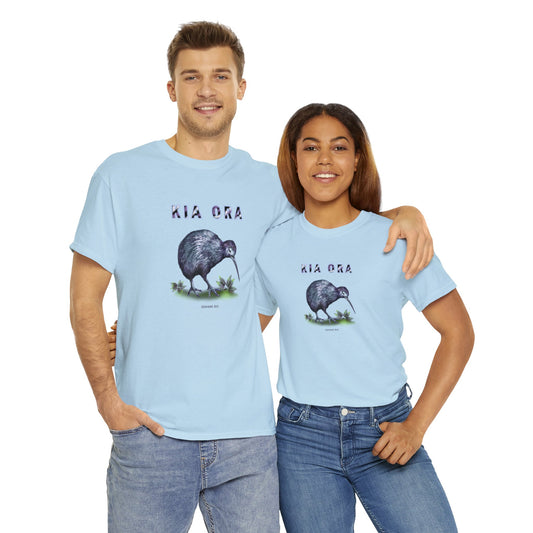 Unisex Tee - Kiwi kia ora design
