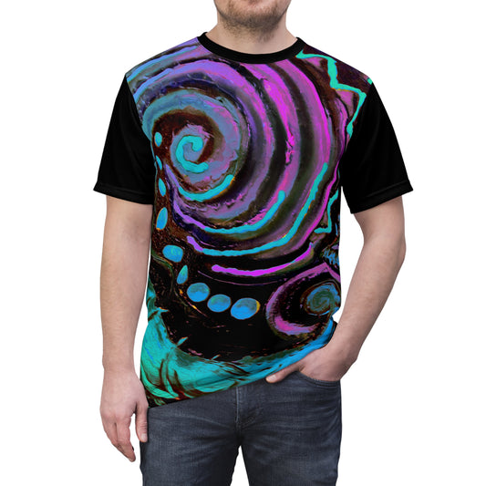 Unisex Tee (AOP) - koru design