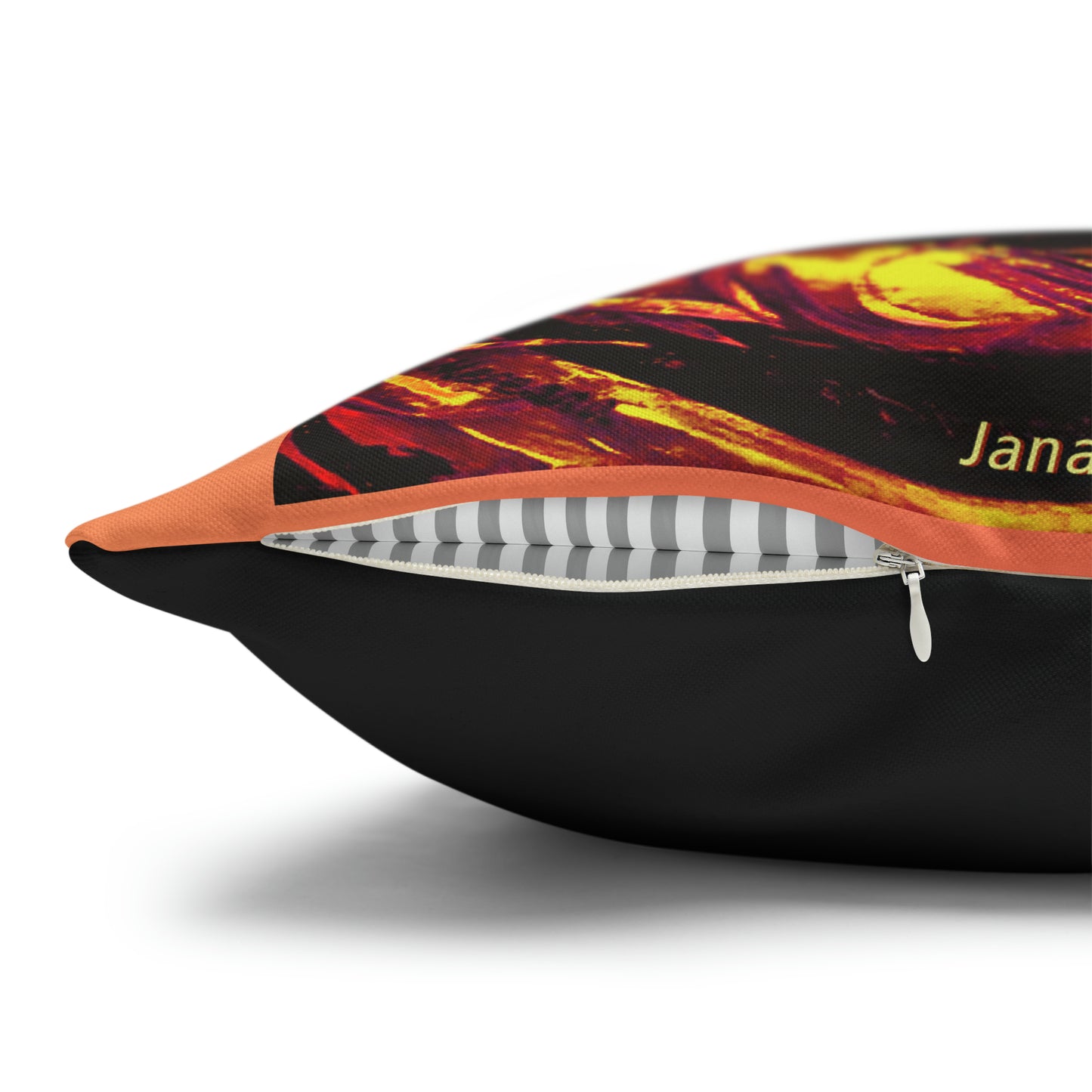 Pillowcase - koru orange design
