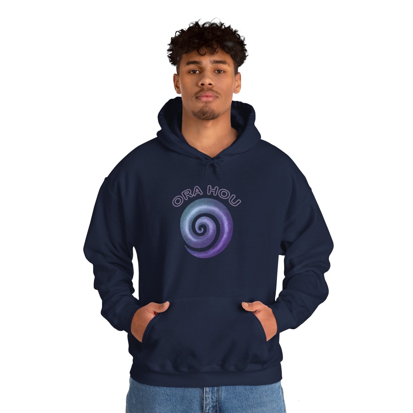 Unisex Hooded Sweatshirt - koru design
