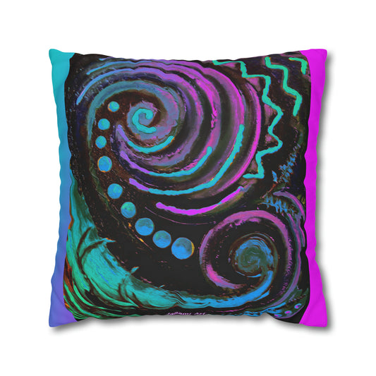 Pillowcase - koru pink design