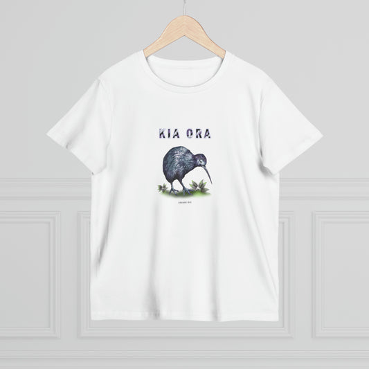 Women’s Tee - kiwi kia ora design