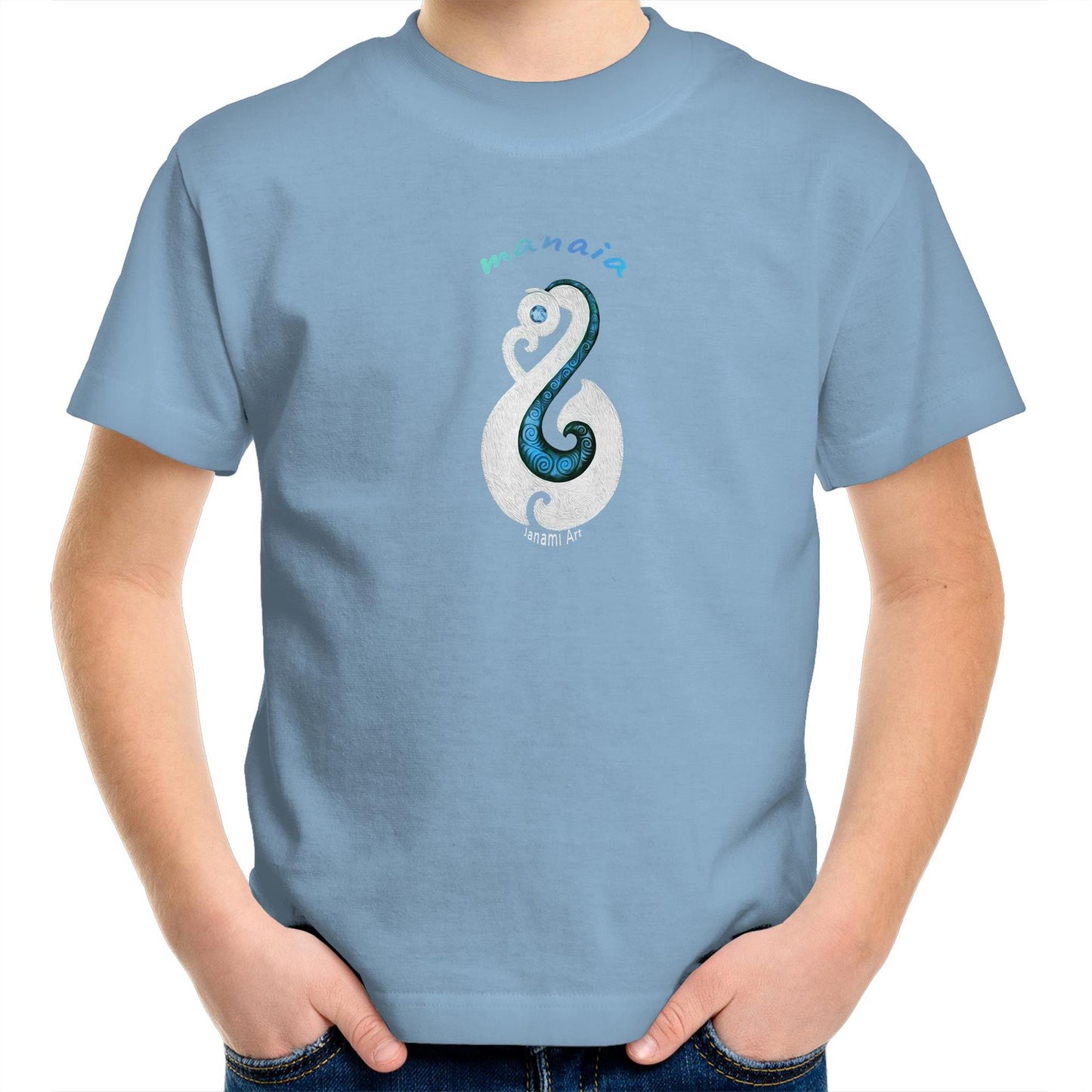 AS Colour Kids Youth T-Shirt - Manaia